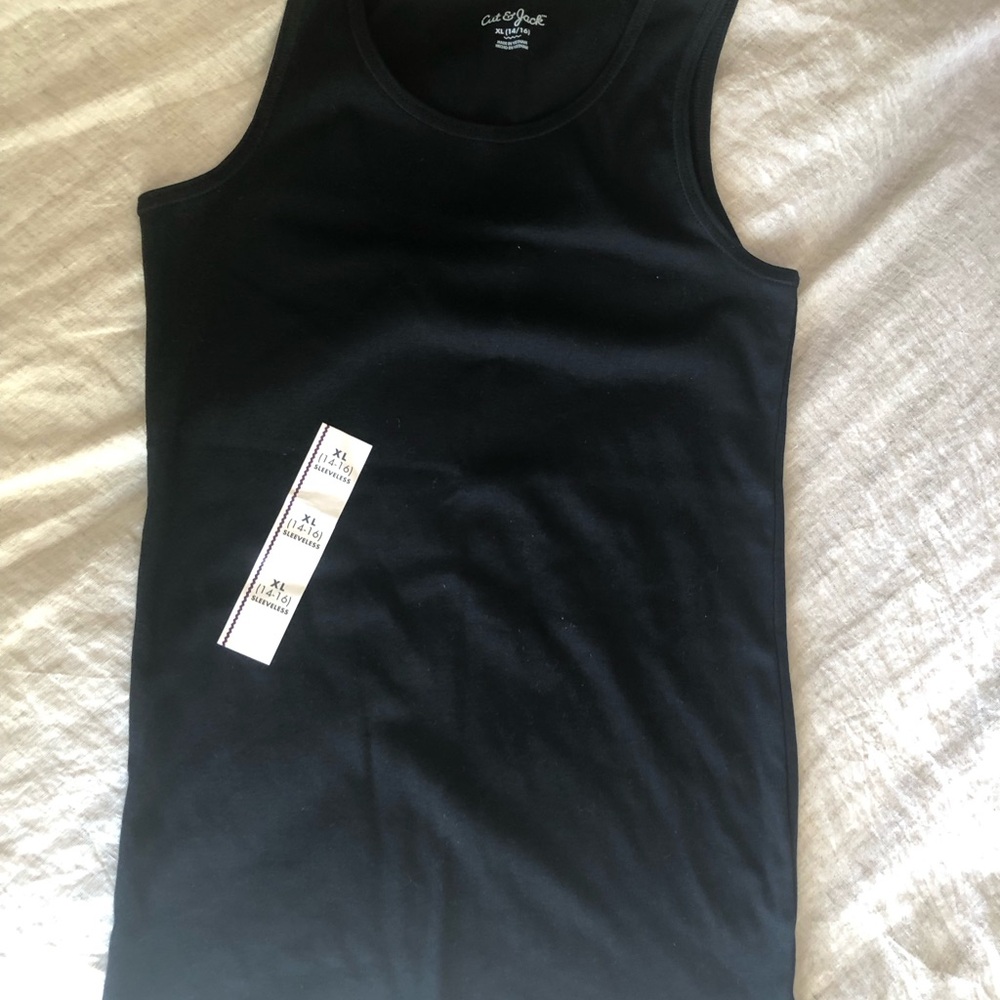 Cut and Jack Black Tank Top